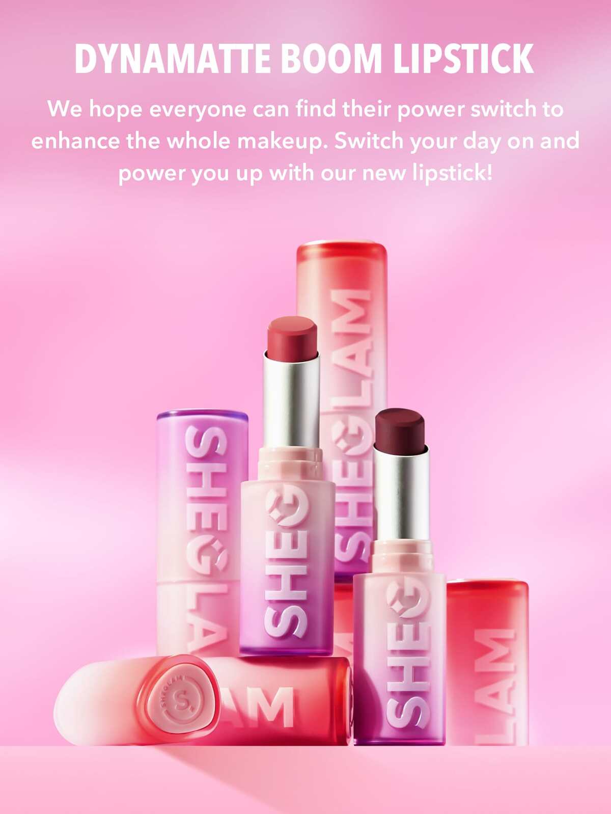 SHEGLAM dynamatte boom long lasting matte lipstick