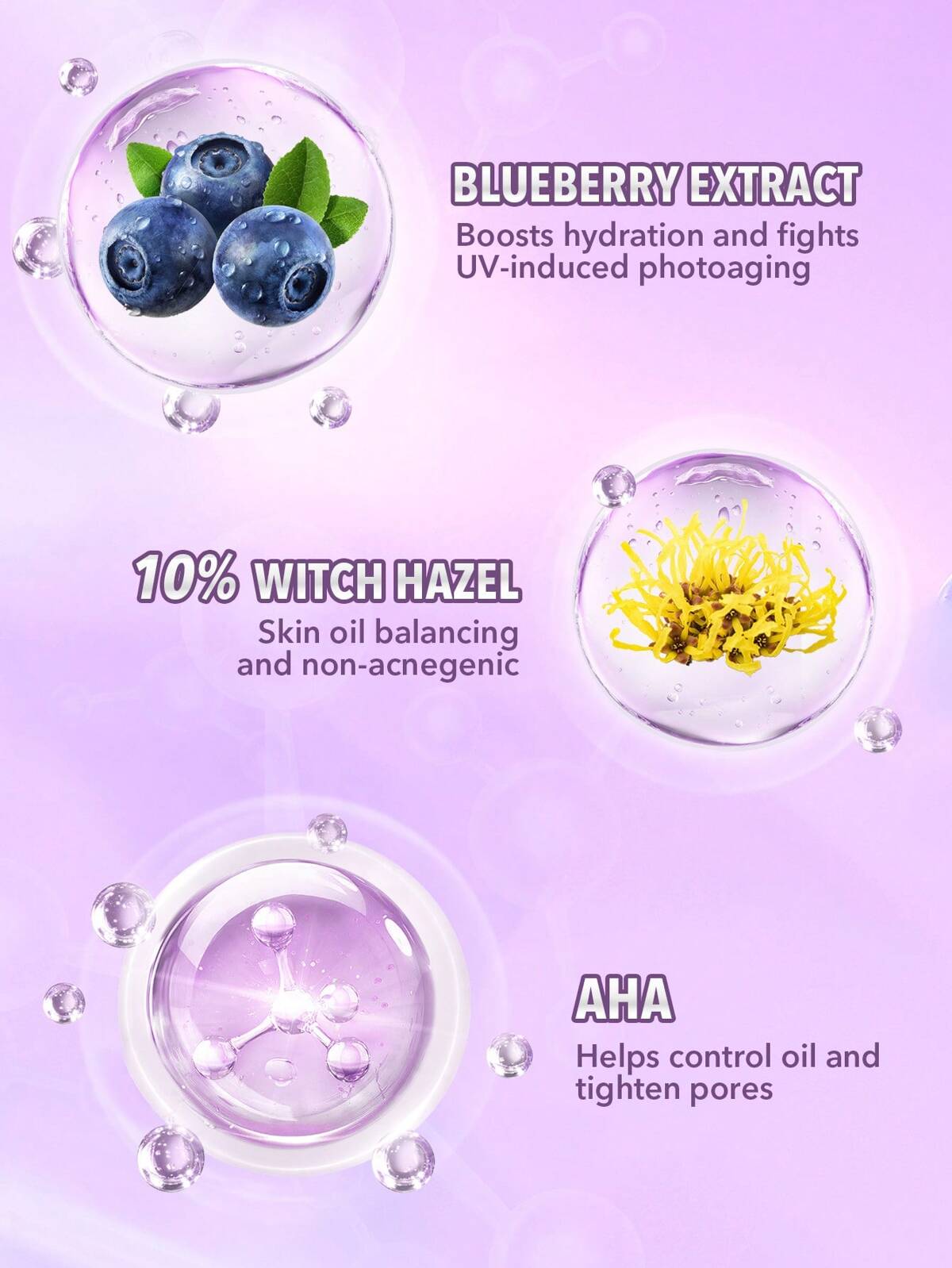SHEGLAM Good grip primer AHA+blueberry