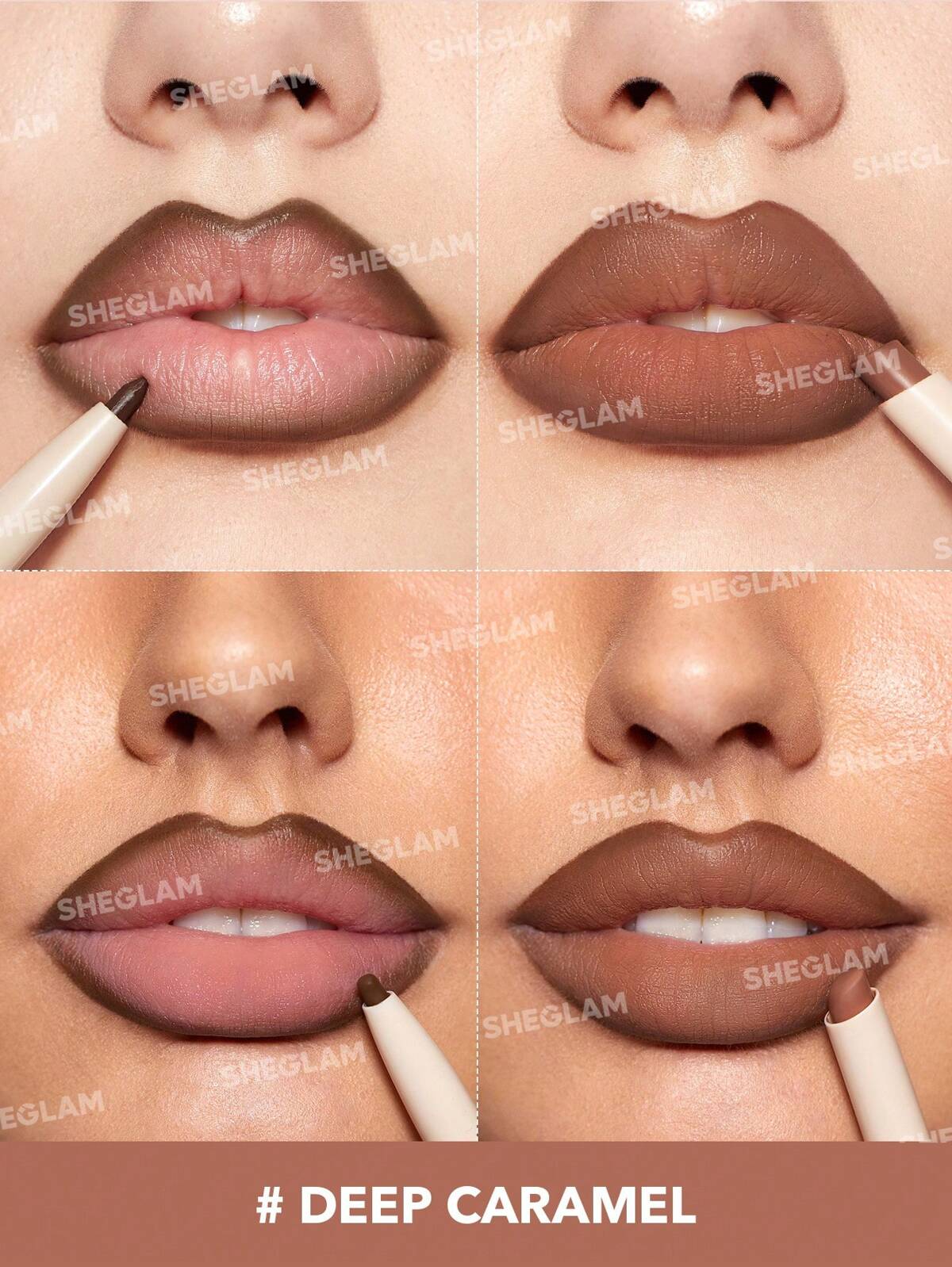 SHEGLAM Glam 101 lipstick and lip liner duo- matte