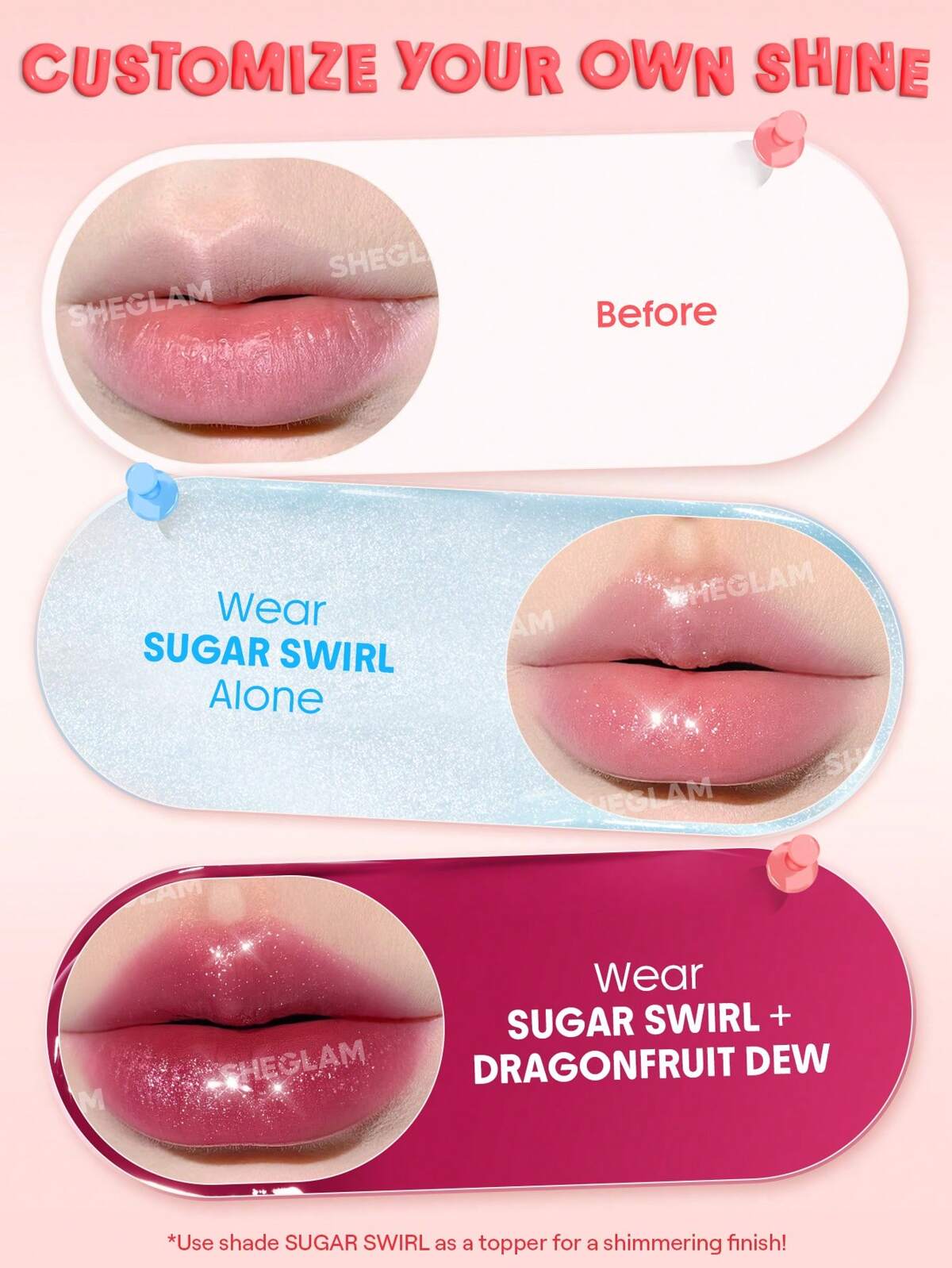 SHEGLAM Hydra Jelly Pocket Lip Jam