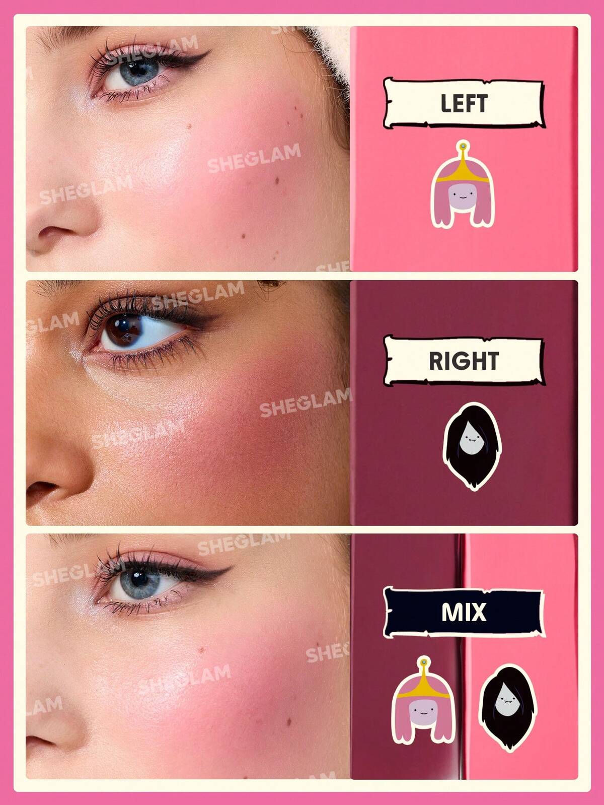 SHEGLAM Adventure Time|SHEGLAM bubbline cream blush duo
