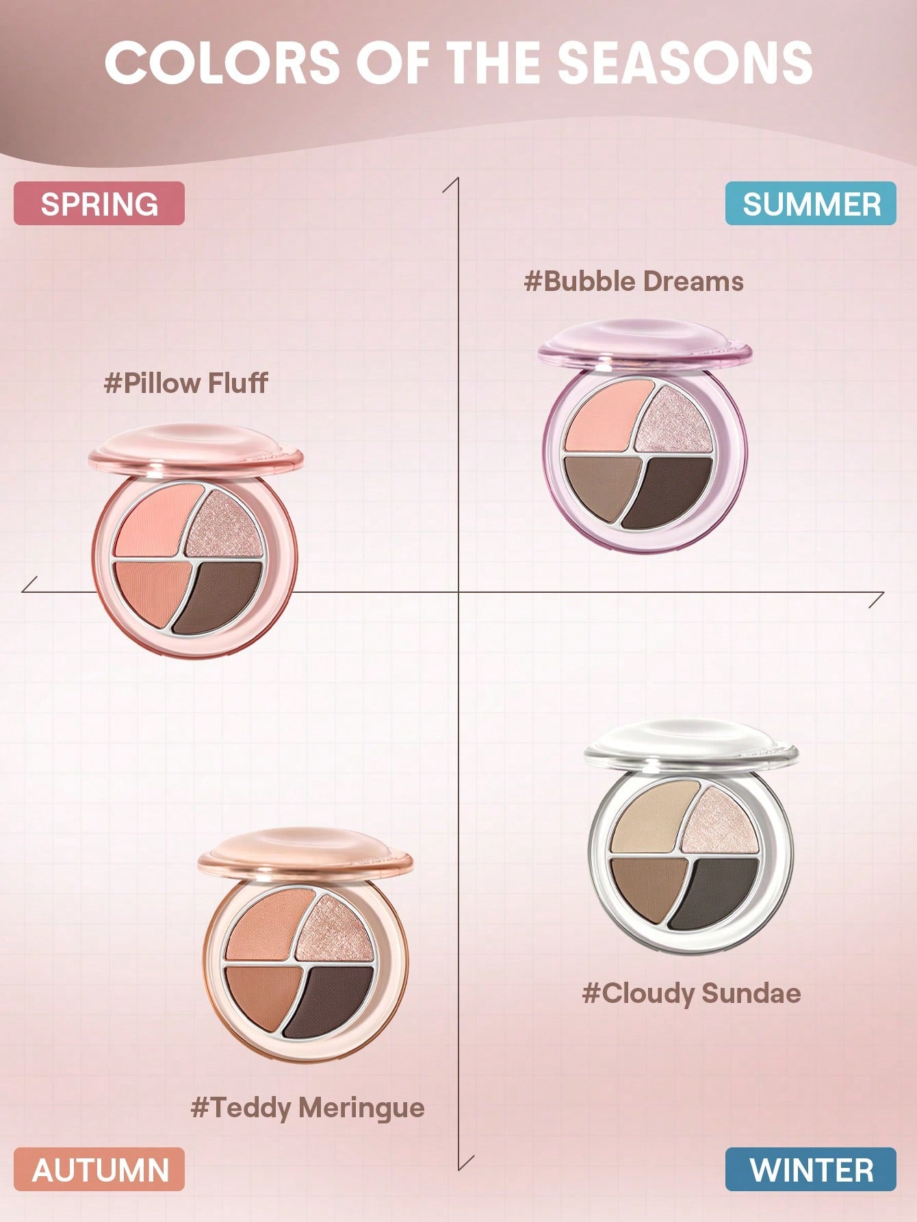SHEGLAM Daydreamer mini eyeshadow palette