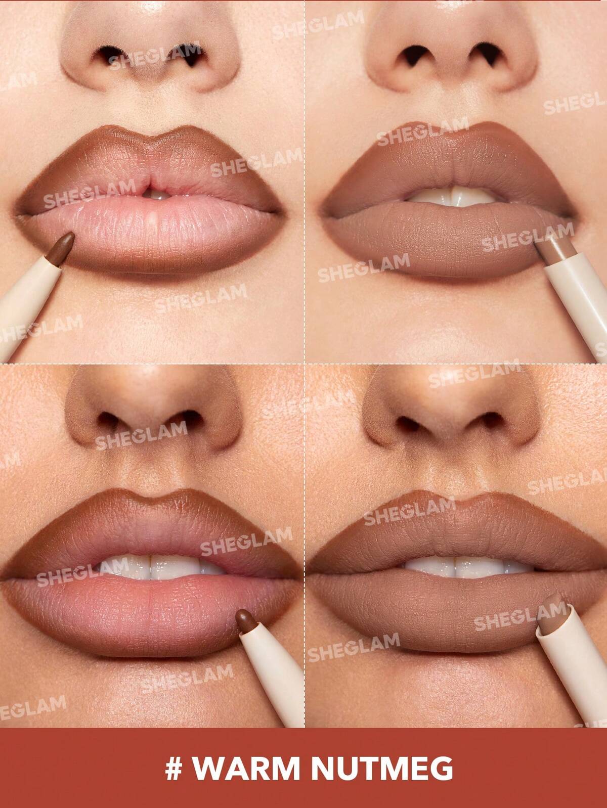 SHEGLAM Glam 101 lipstick and lip liner duo- matte