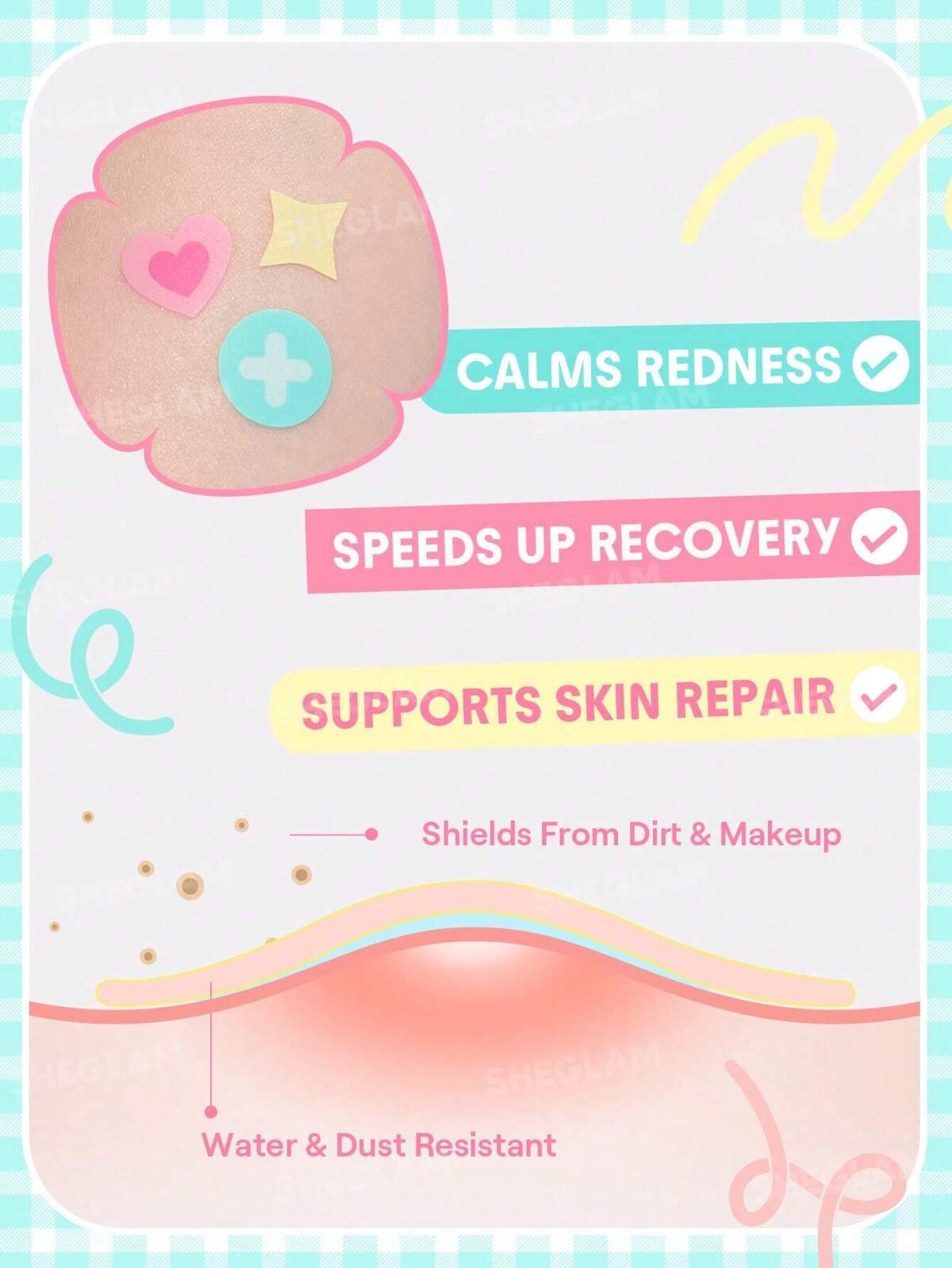 SHEGLAM Day dream dots blemish patches- pimple patches