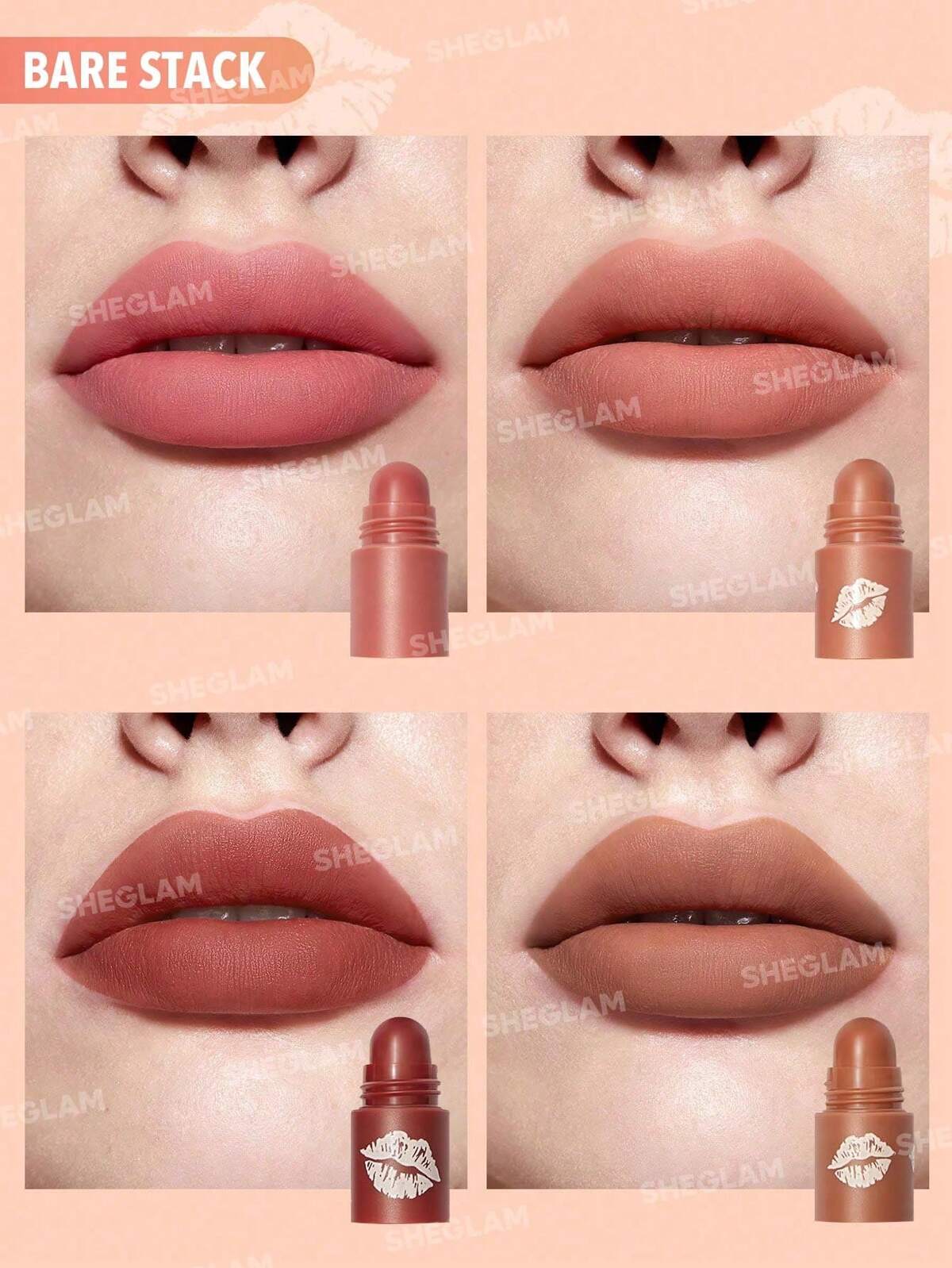 SHEGLAM mega lip stacks