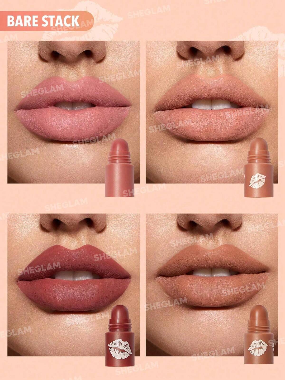 SHEGLAM mega lip stacks