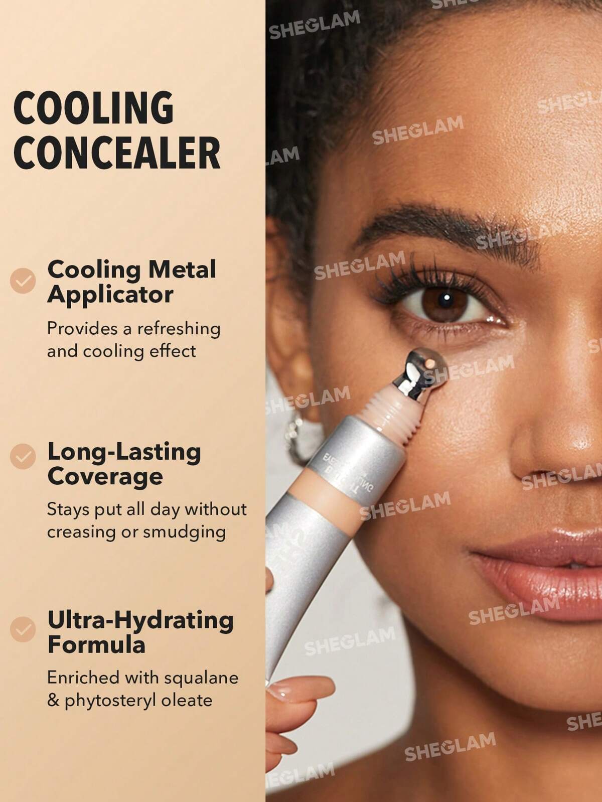 SHEGLAM bright eye cooling concealer