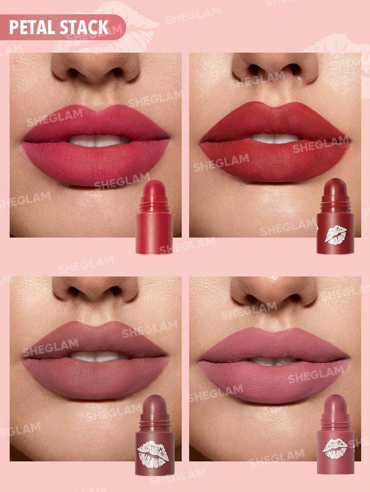 SHEGLAM mega lip stacks