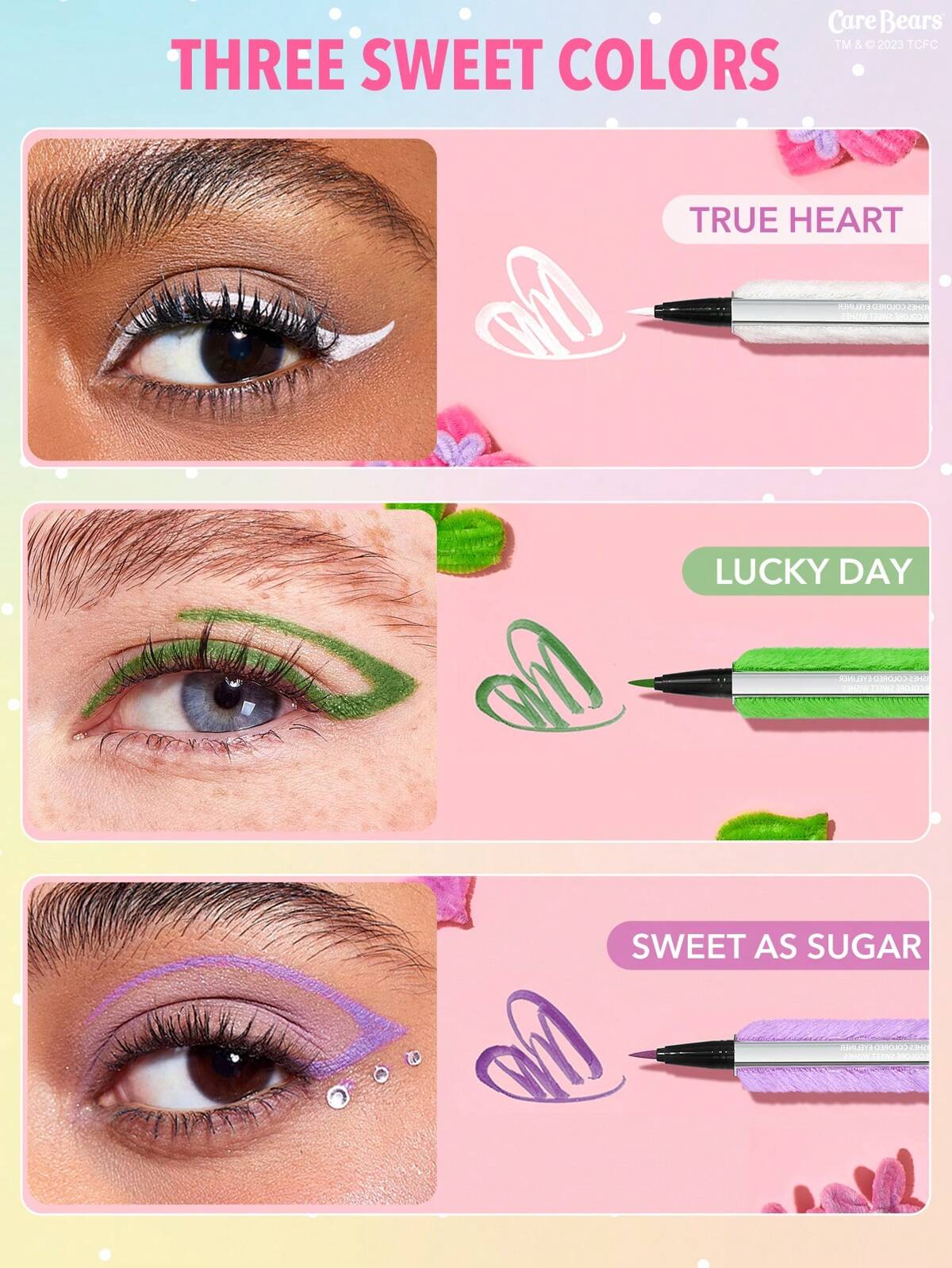 Care bear x SHEGLAM sweet wishes coloured eyeliner