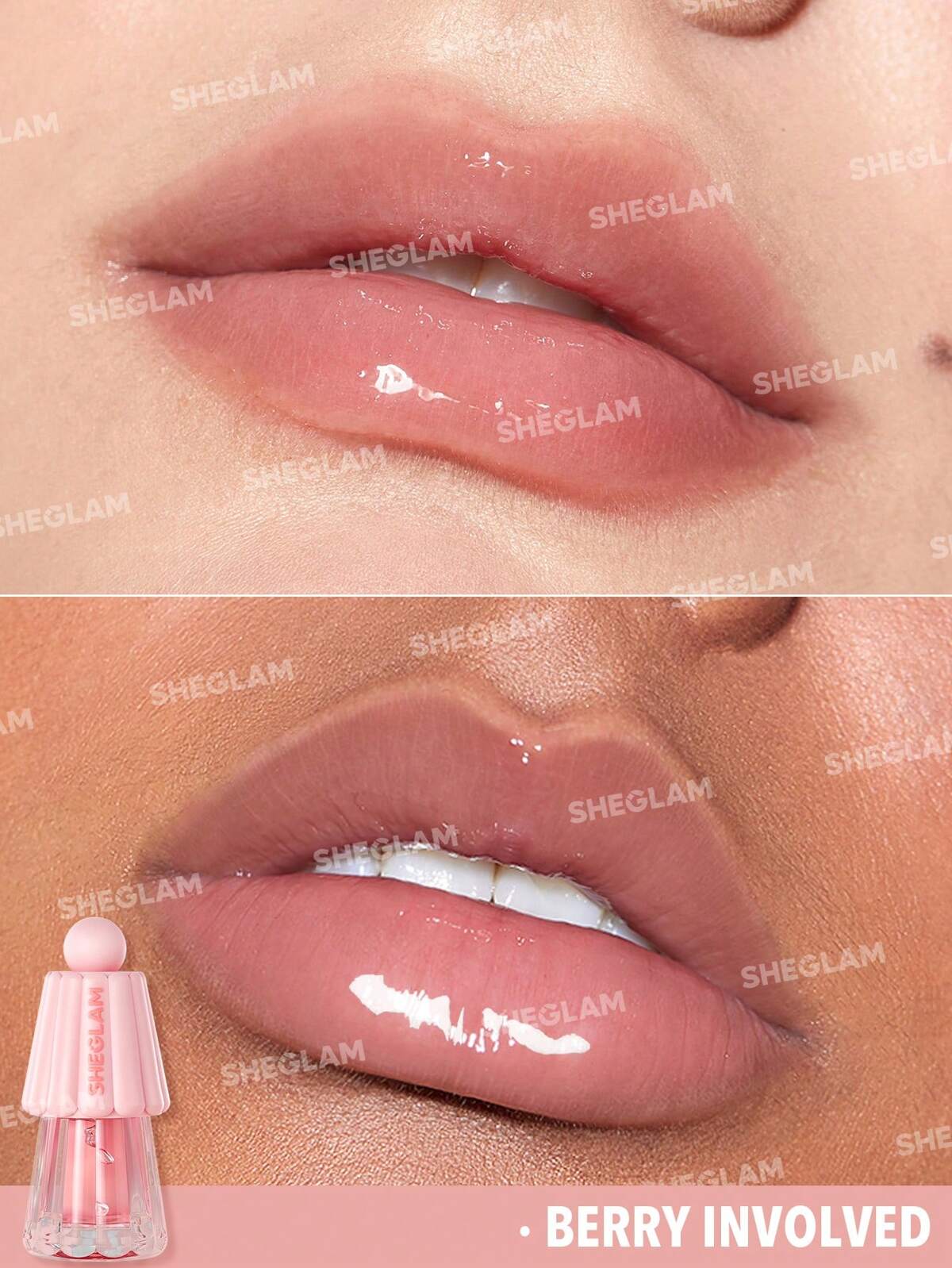 SHEGLAM jelly wow hydrating lip oil