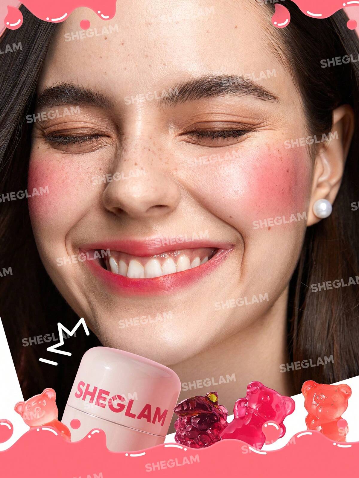 SHEGLAM jelly licious hydrating lip & blush tint