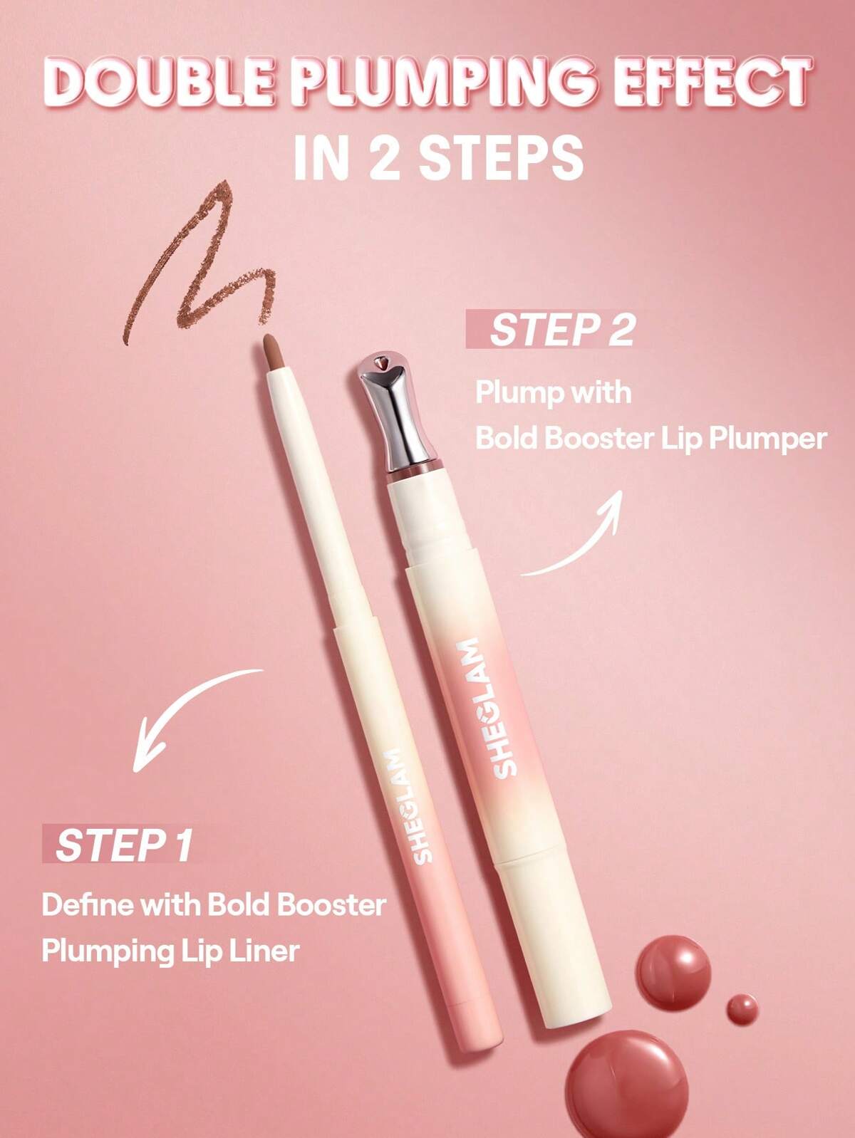 SHEGLAM Bold booster plumping lip liner