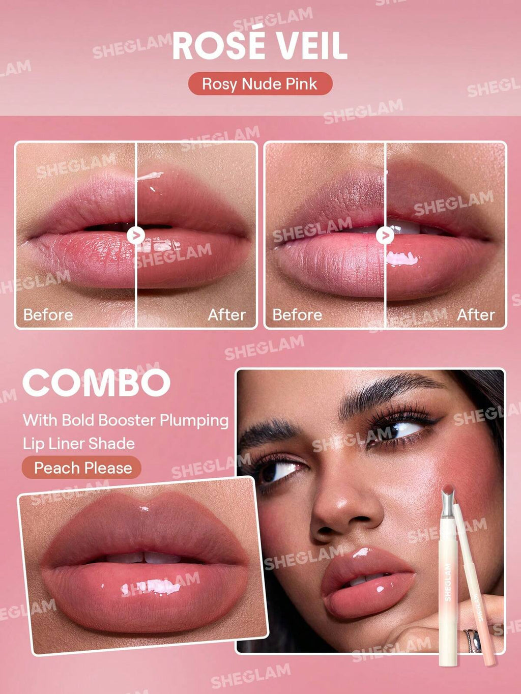 SHEGLAM Bold booster lip plumper