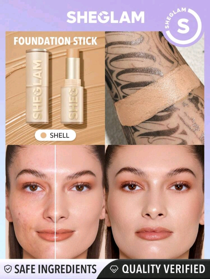 SHEGLAM magnetic skin high coverage foundation stick