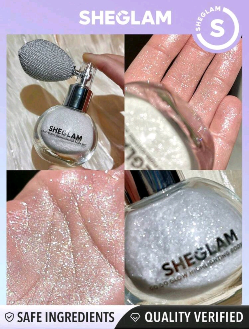 SHEGLAM go glow highlighting body mist