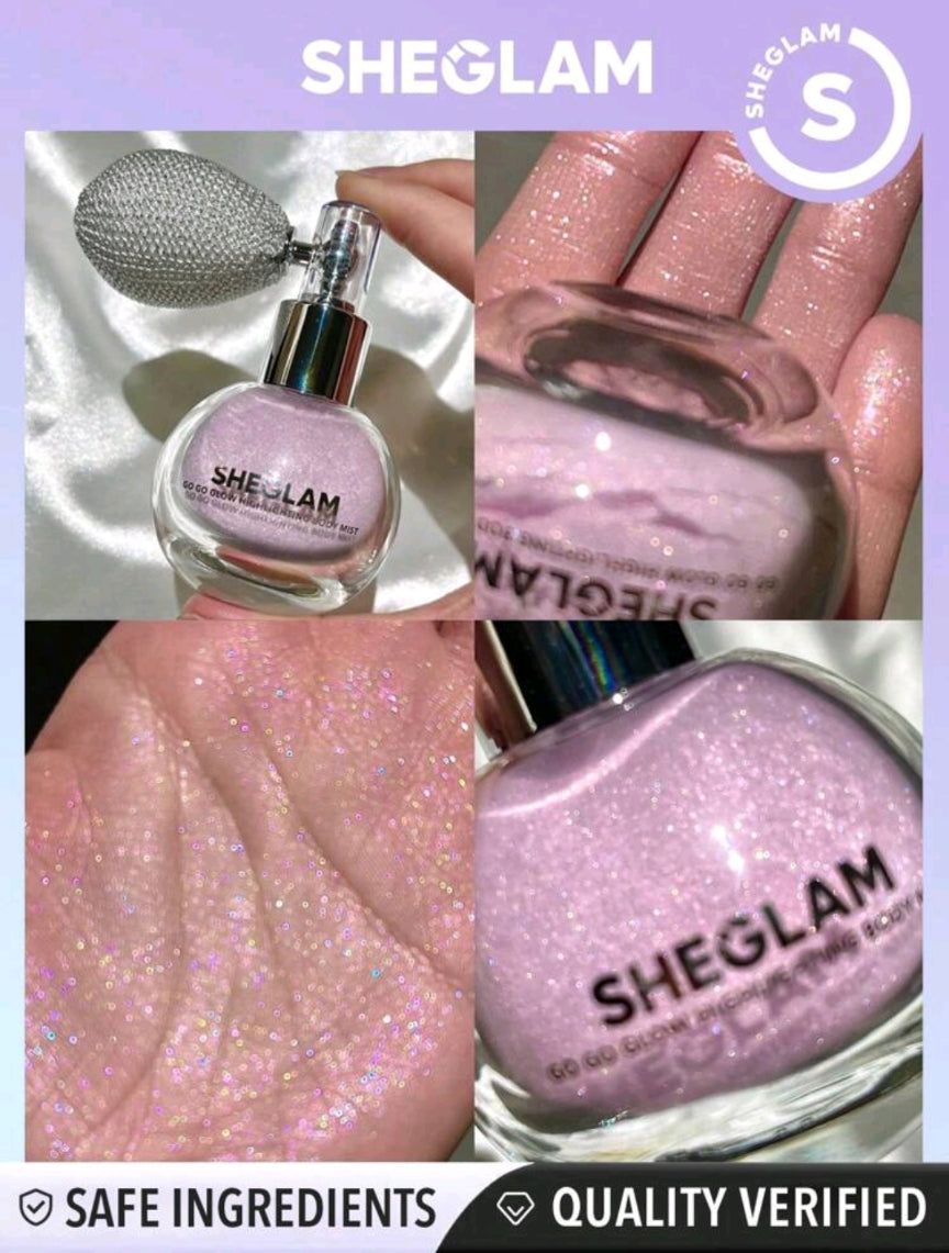 SHEGLAM go glow highlighting body mist