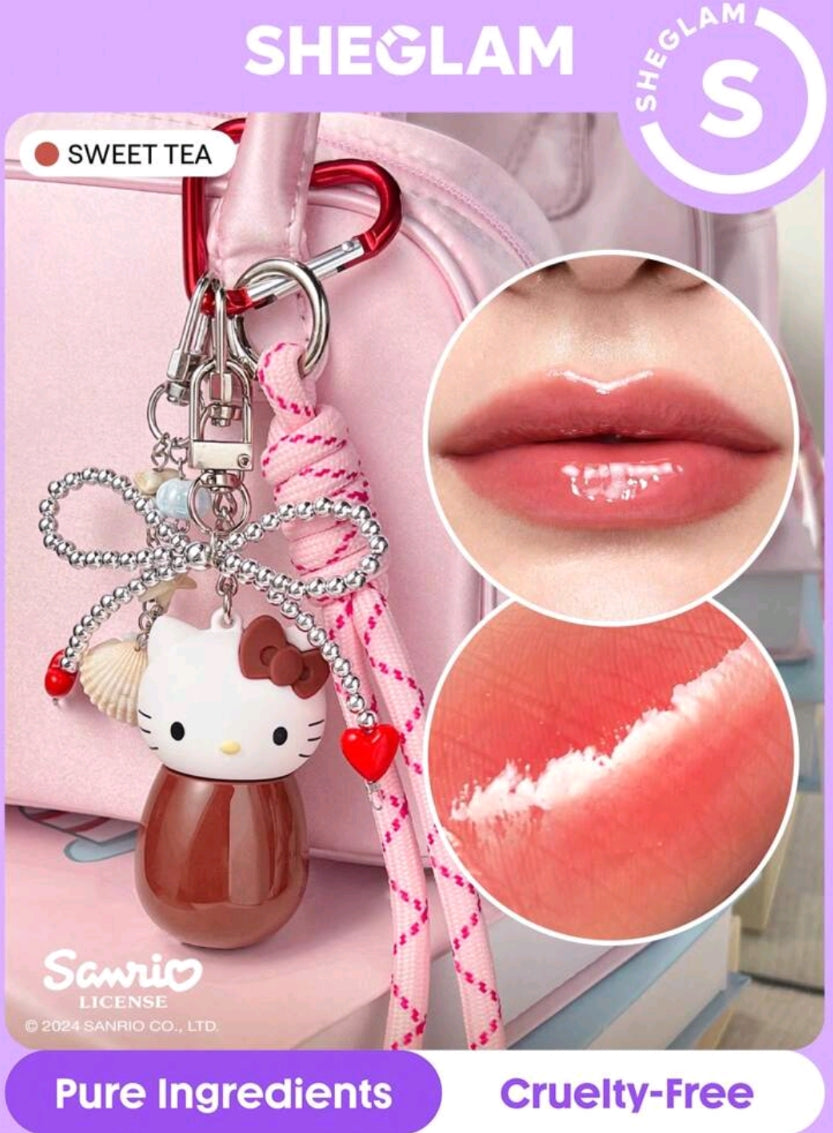 SHEGLAM hello kitty poolside Perfection lip glaze