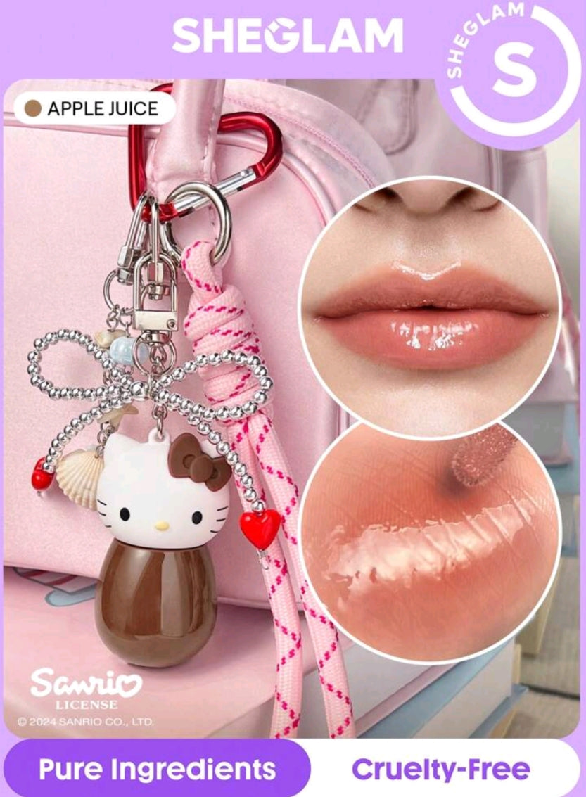 HELLO KITTY x SHEGLAM poolside Perfection lip glaze-lip gloss