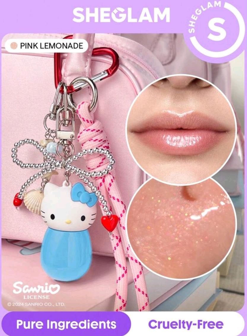 SHEGLAM hello kitty poolside Perfection lip glaze