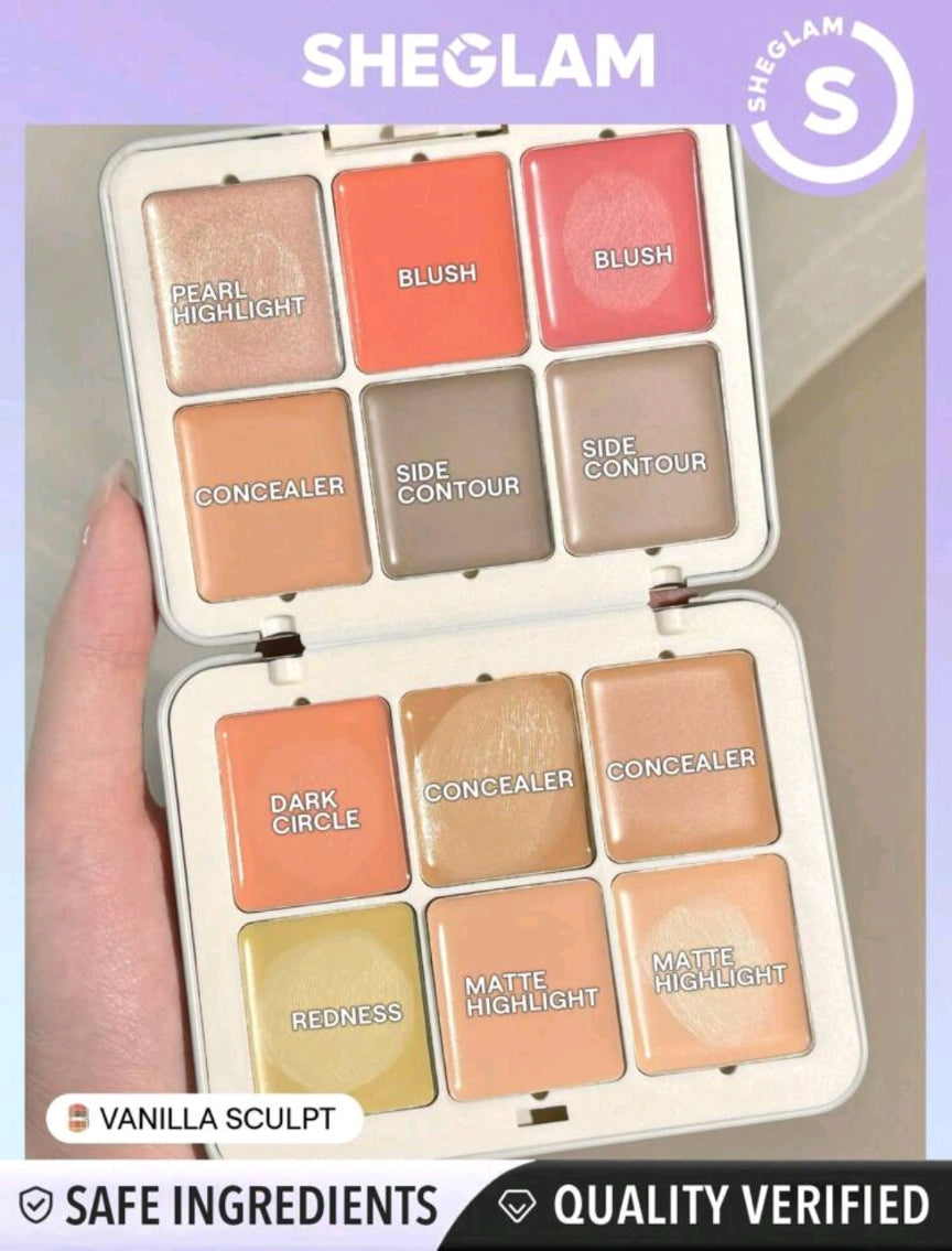 SHEGLAM all about that face multifunctional face palette