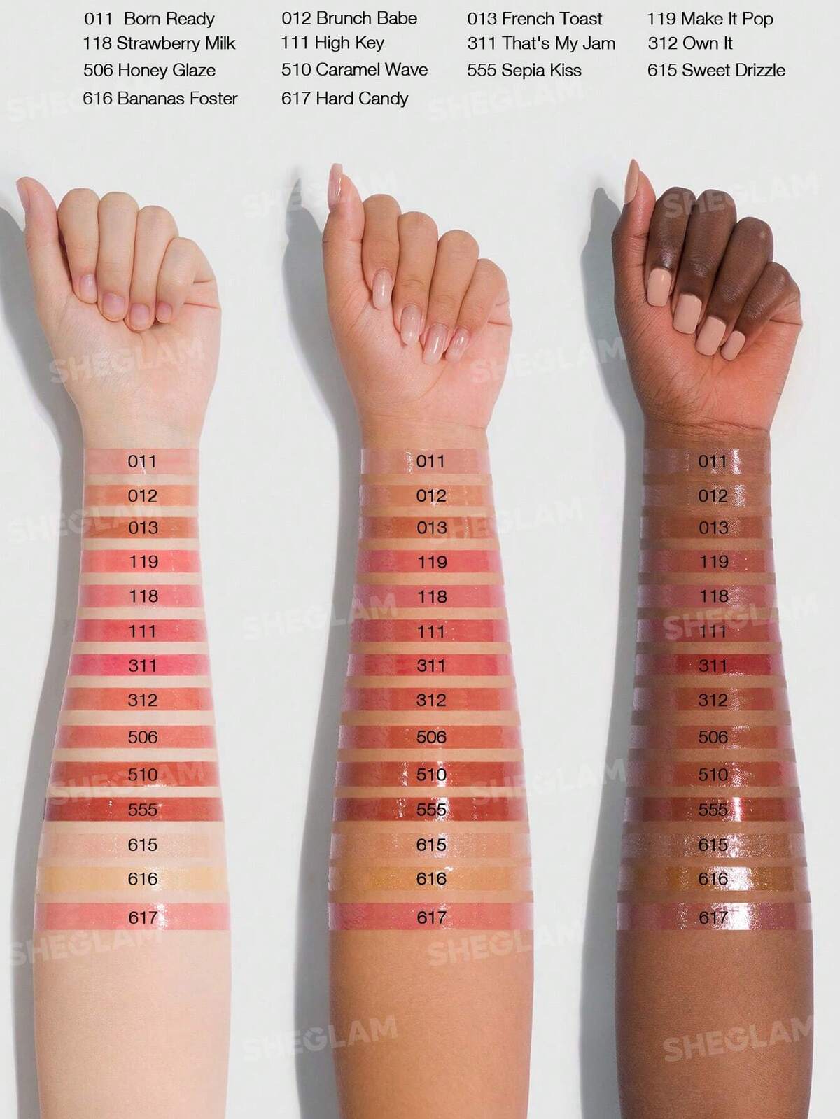 SHEGLAM glass lock Air gloss- faux filler