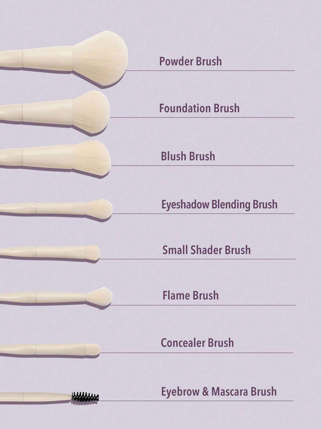 SHEGLAM pro core brush set