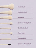 SHEGLAM pro core brush set