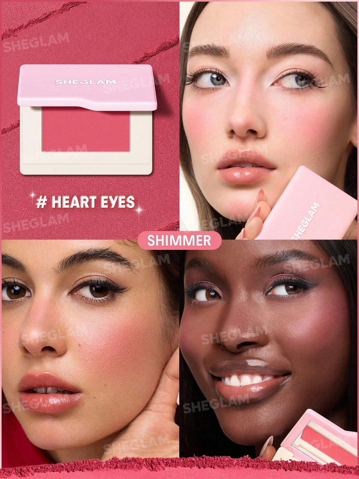 SHEGLAM dream touch blush - powder blush