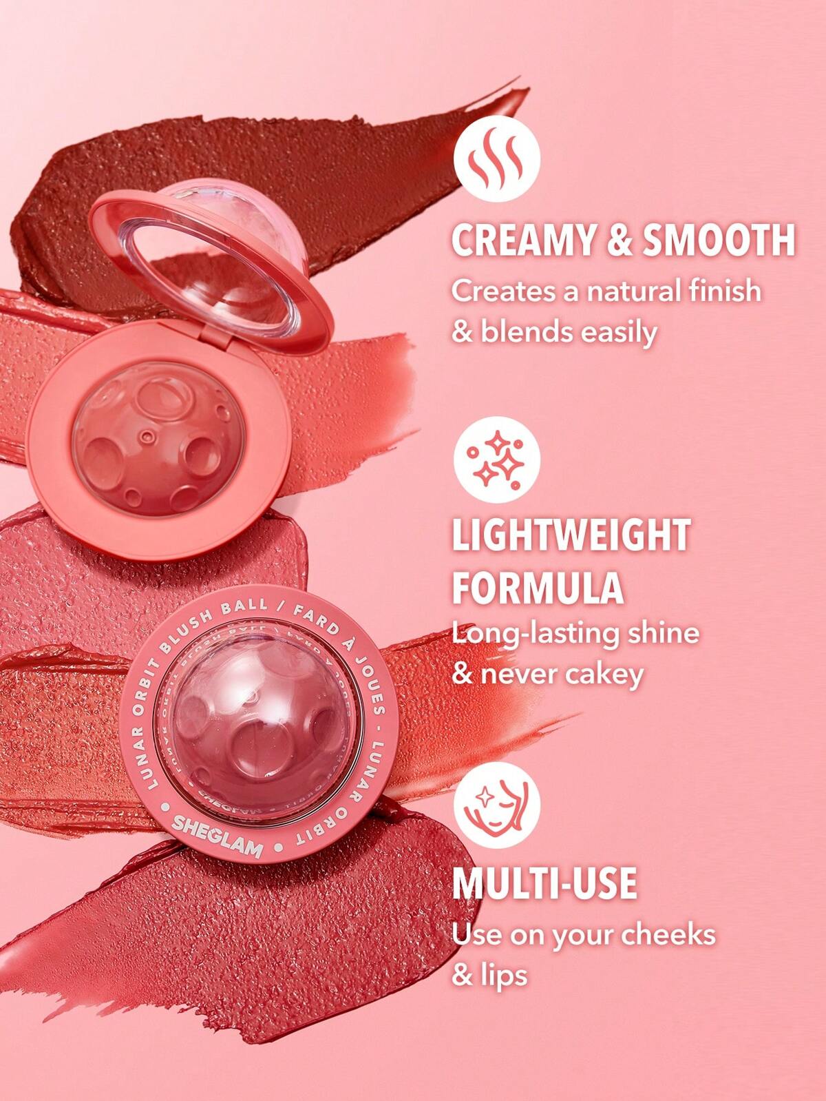 SHEGLAM Lunar orbit blush - UFO Blush