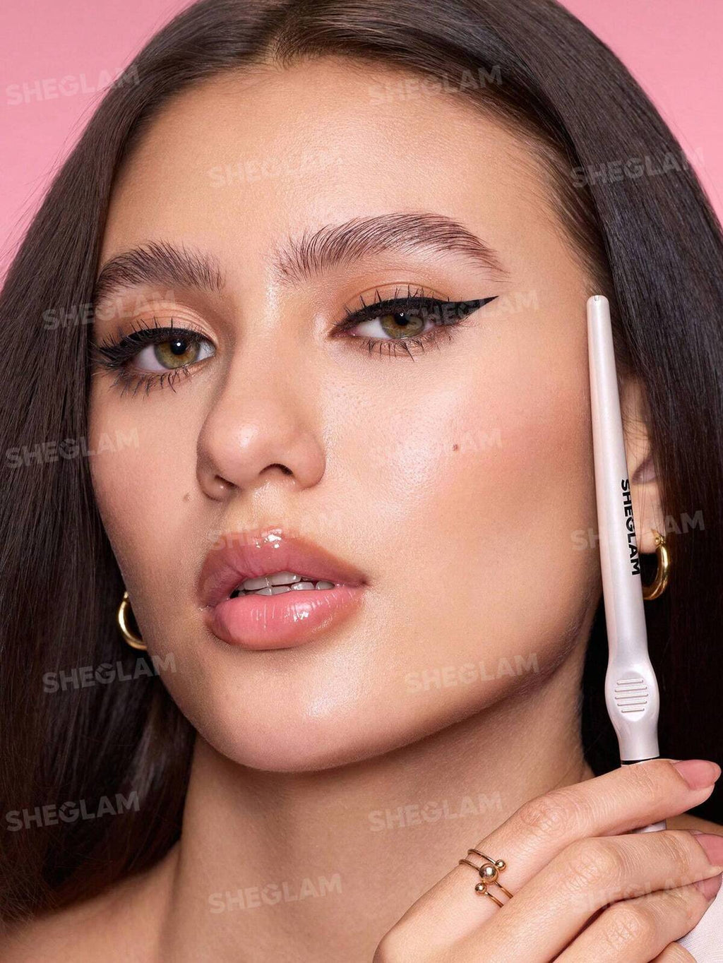 SHEGLAM Glide control liquid eyeliner - Matte Black