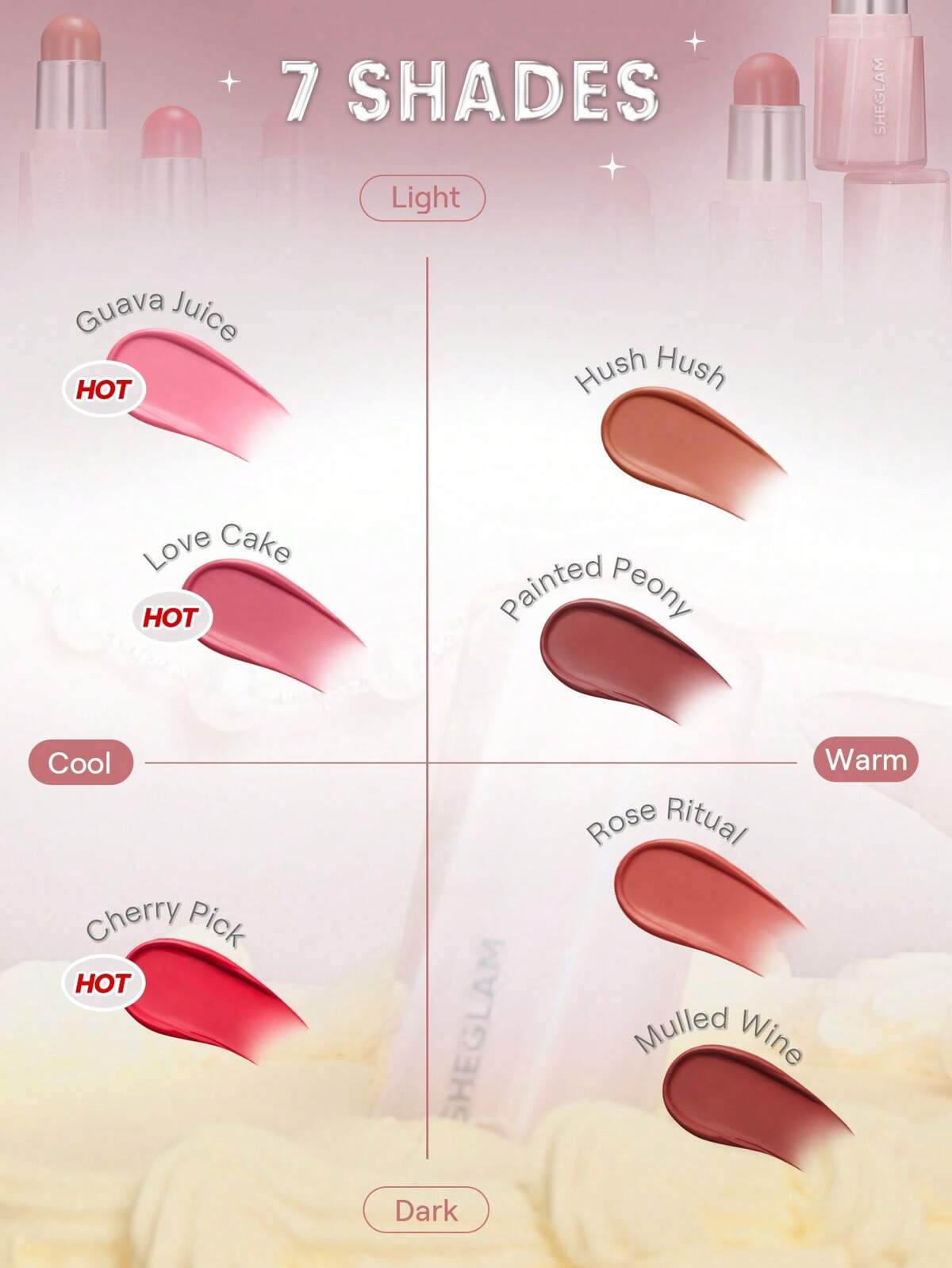 SHEGLAM Buttery bliss blush stick