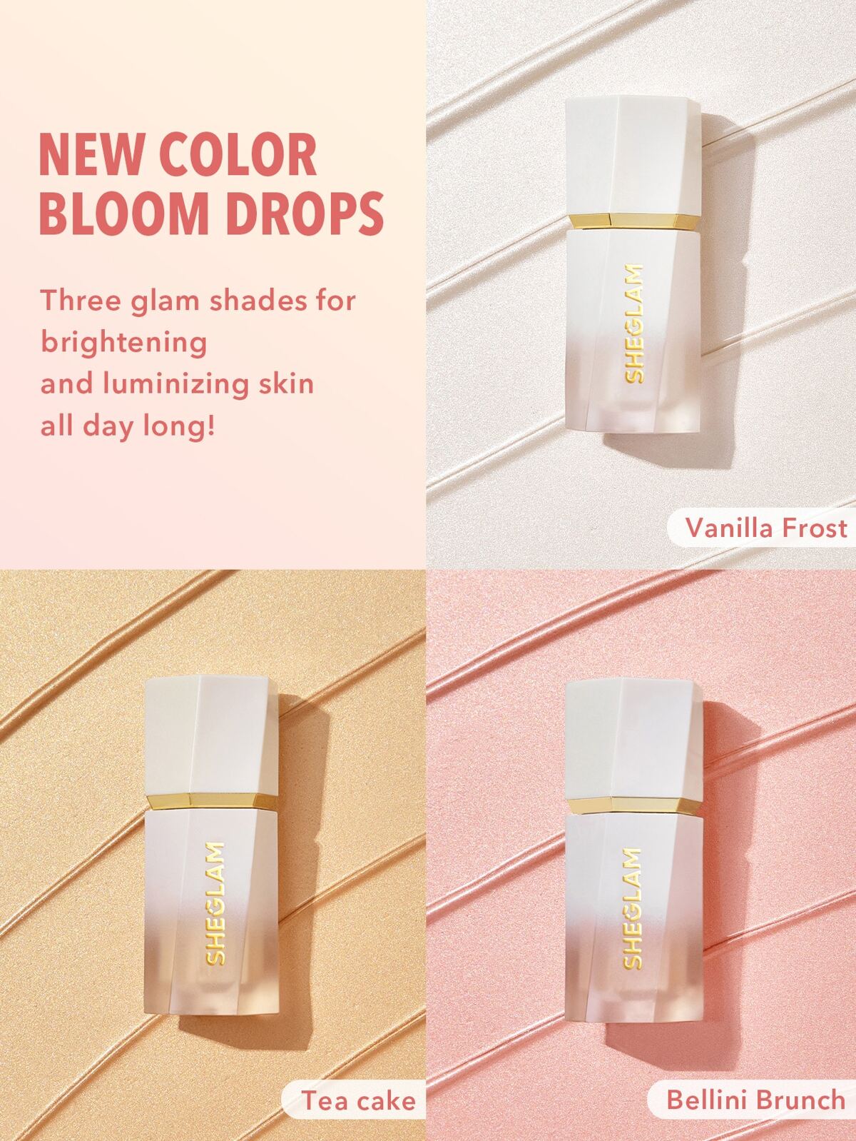 SHEGLAM bloom drops liquid highlighter