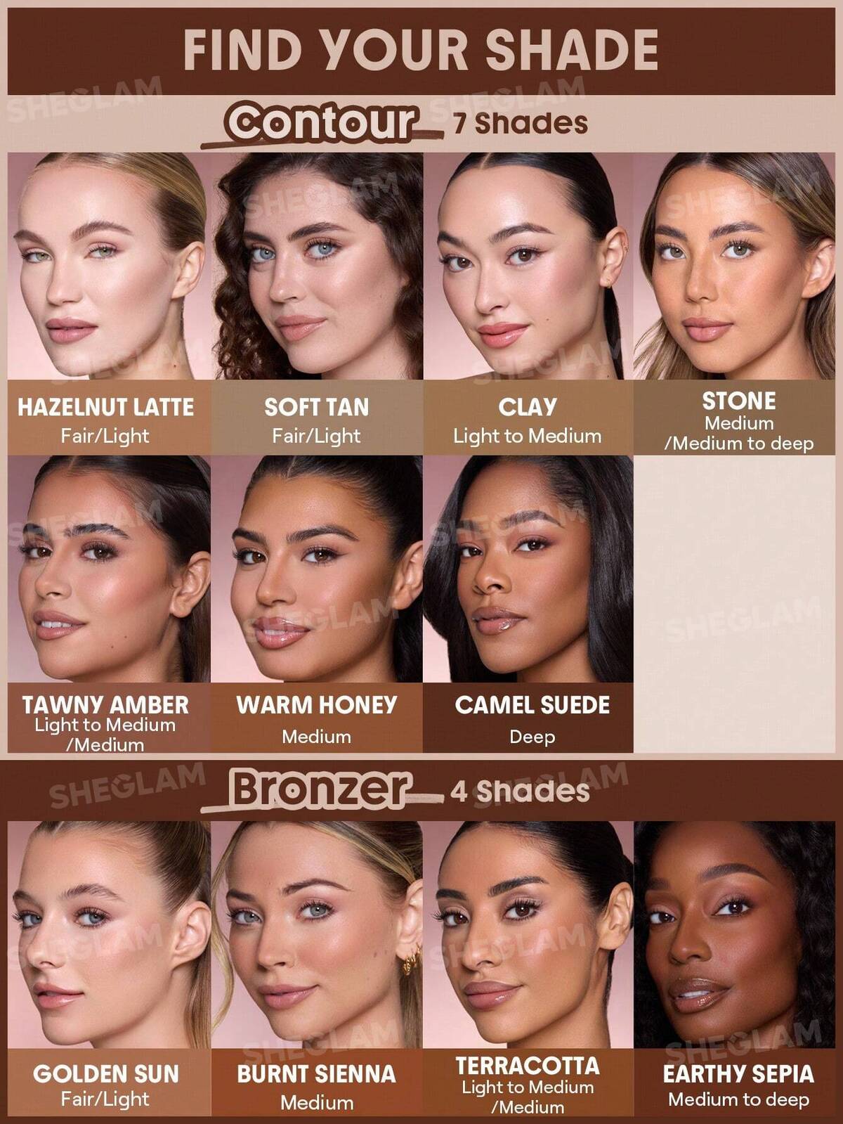 SHEGLAM buttery buff contour and bronzer stick