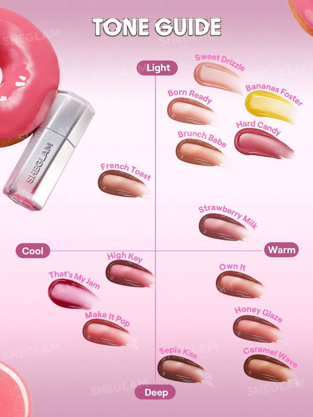 SHEGLAM glass lock Air gloss- faux filler
