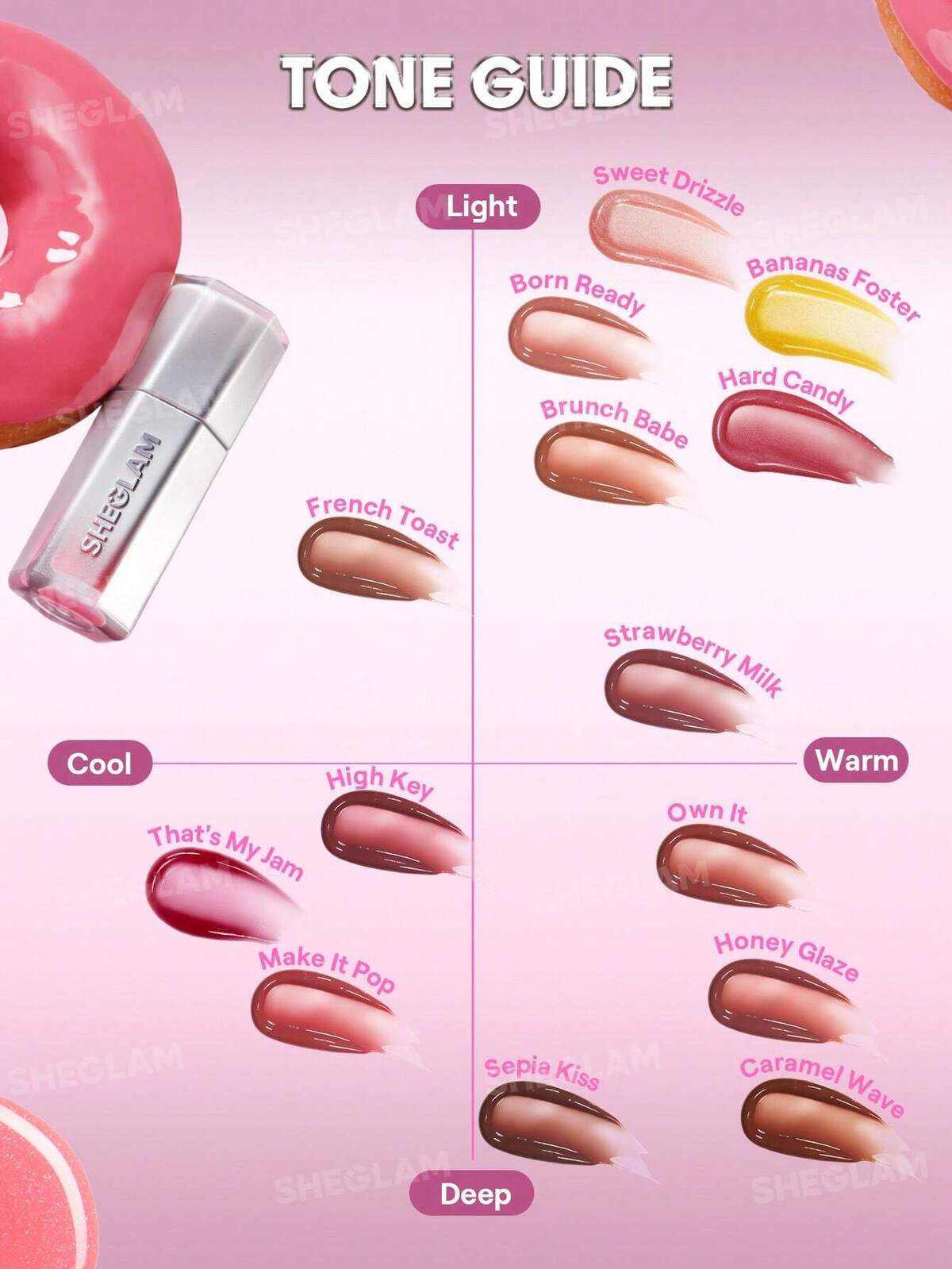 SHEGLAM glass lock Air gloss- faux filler