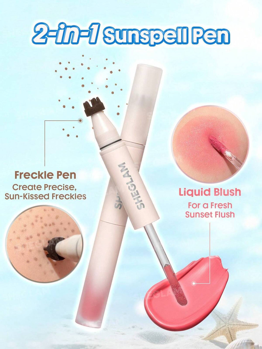 SHEGLAM Sunspell Freckle & blush Pen