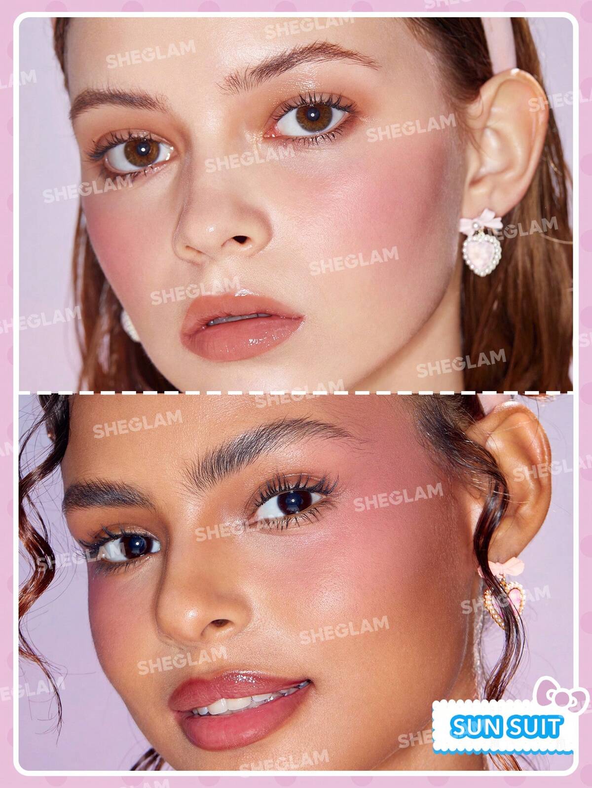 Hello Kitty｜SHEGLAM Coastal Charm Cream Blush-Sun suit