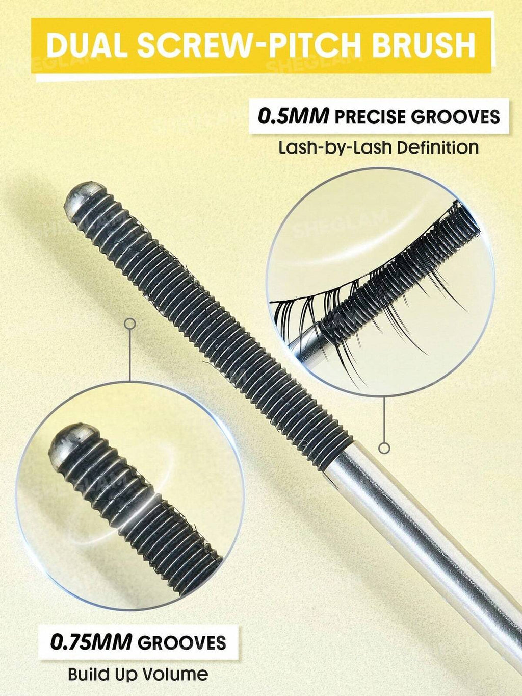 SHEGLAM lashlighter iron curl mascara