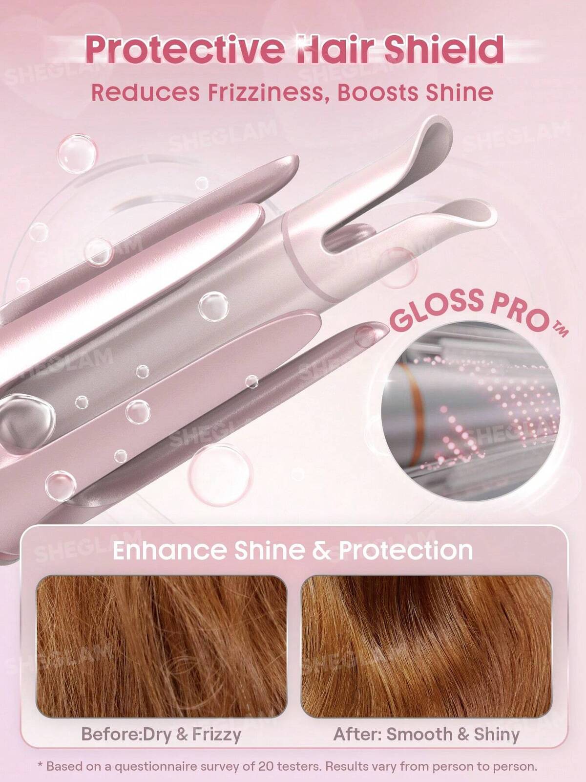 SHEGLAM Cupid's Charm One-Touch Instant Hair Curler