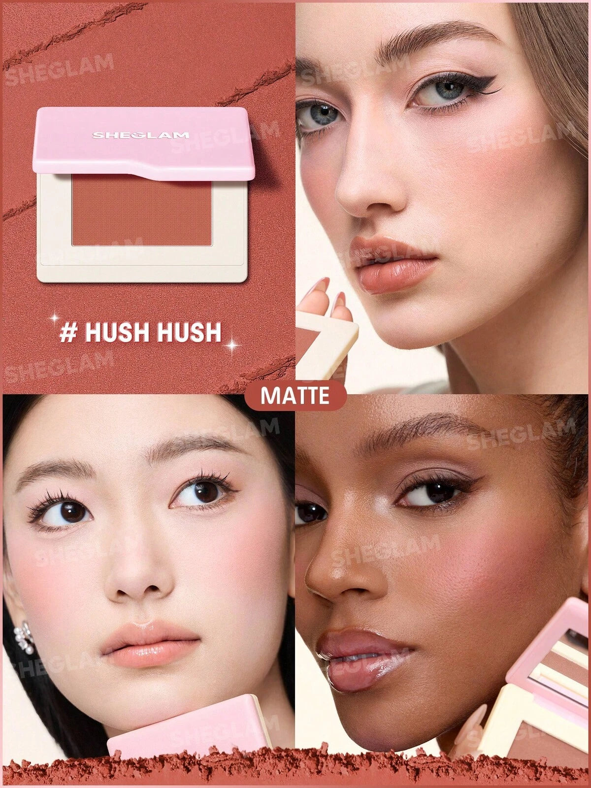 SHEGLAM dream touch blush - powder blush