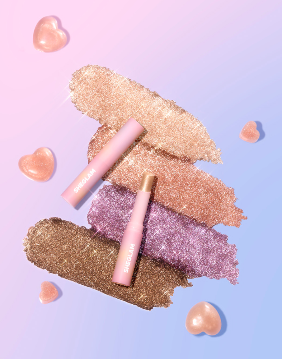 SHEGLAM crystal jelly glaze stick(shimmer stick)
