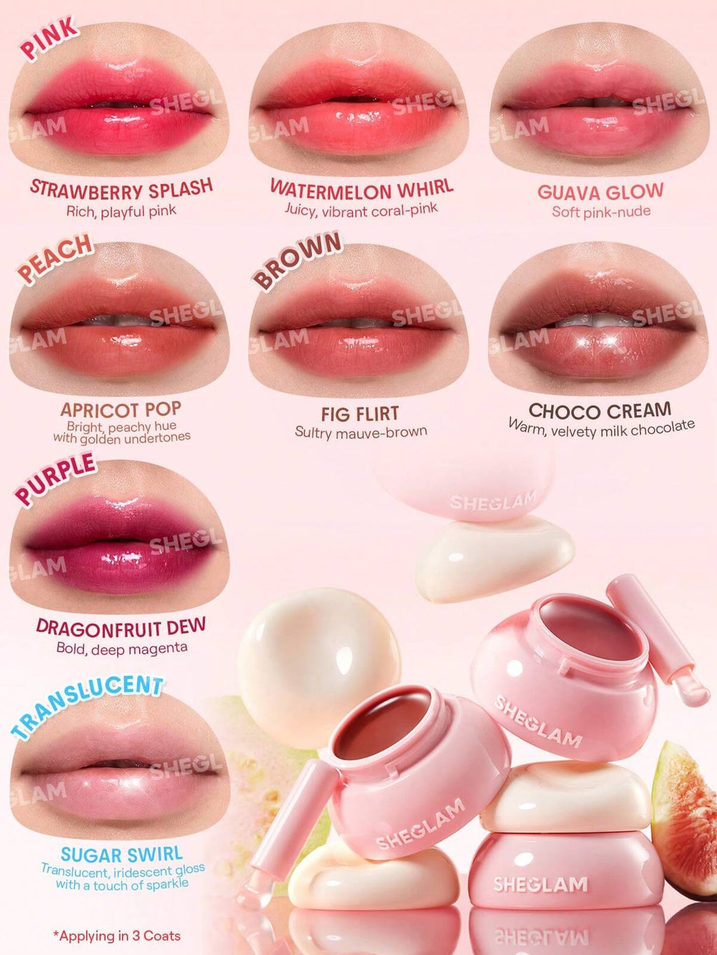 SHEGLAM Hydra Jelly Pocket Lip Jam