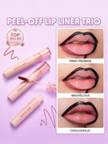 Sheglam peel off lip trio bundle