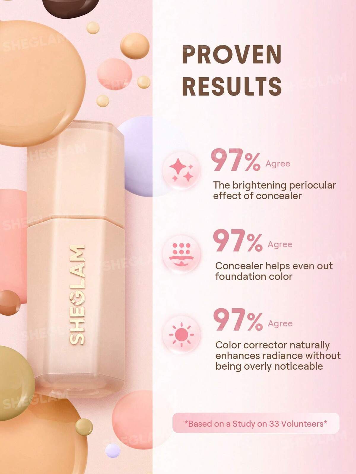 SHEGLAM hide away full coverage concealer