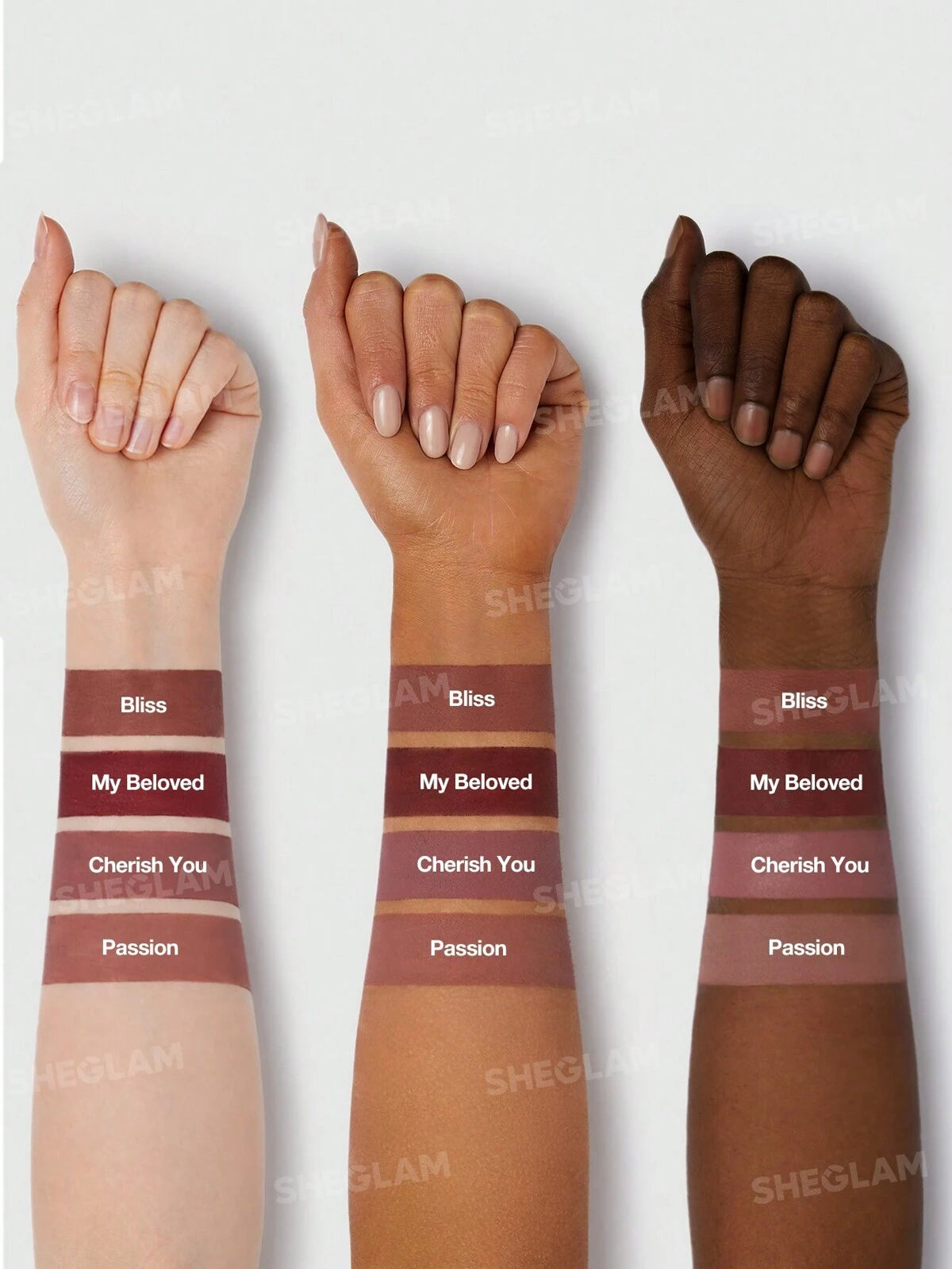 SHEGLAM dynamatte boom long lasting matte lipstick (ember rose)