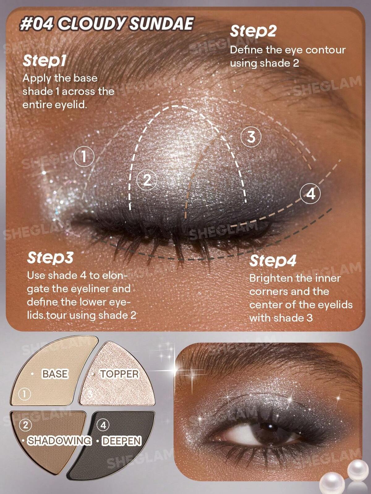 SHEGLAM Daydreamer mini eyeshadow palette
