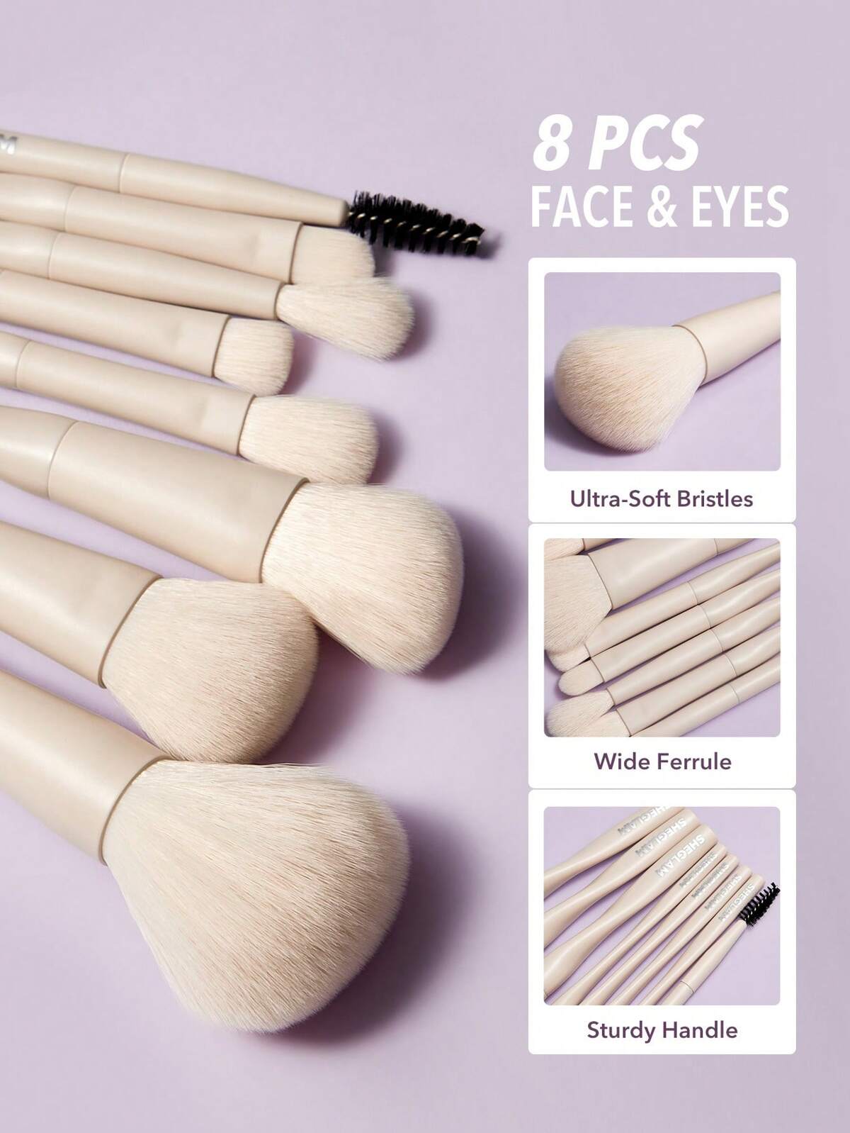 SHEGLAM pro core brush set