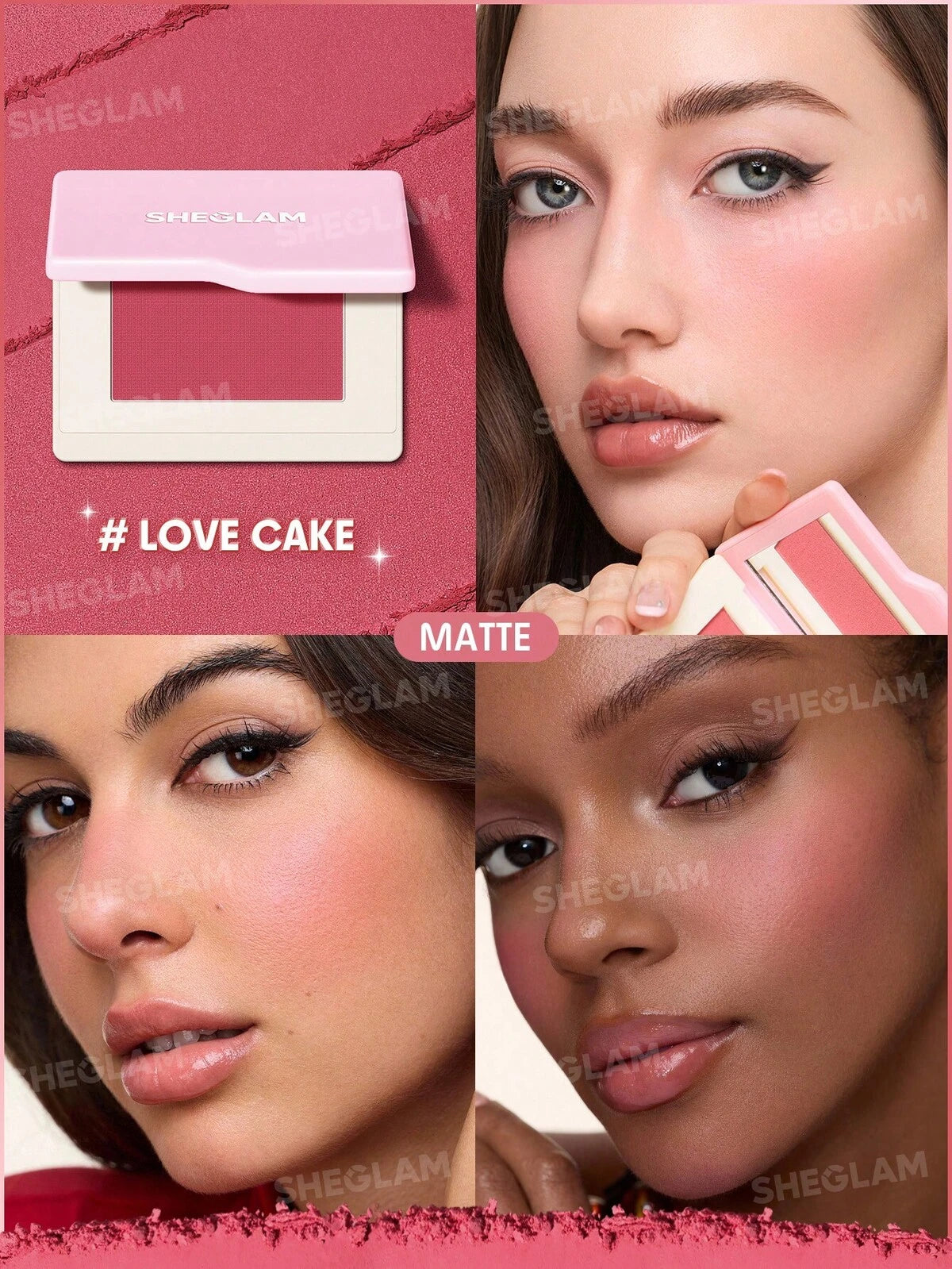 SHEGLAM dream touch blush - powder blush