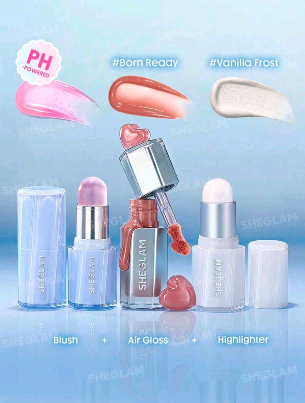 SHEGLAM clean girl makeup bundle
