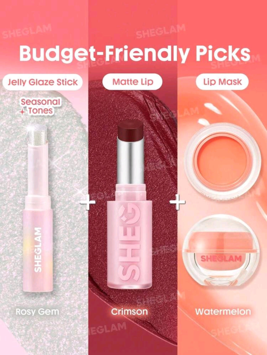 Sheglam wallet friendly trio bundle